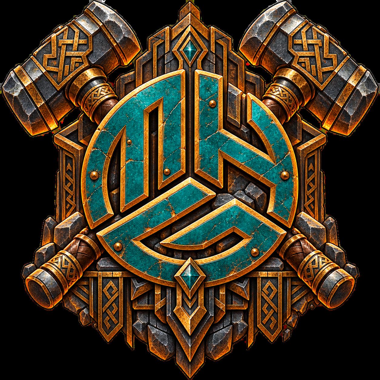 MHG crest themed for Leagues of Votann